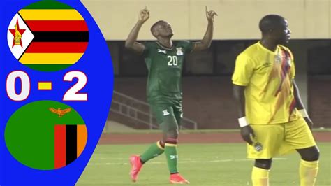 Zambia v Zimbabwe .